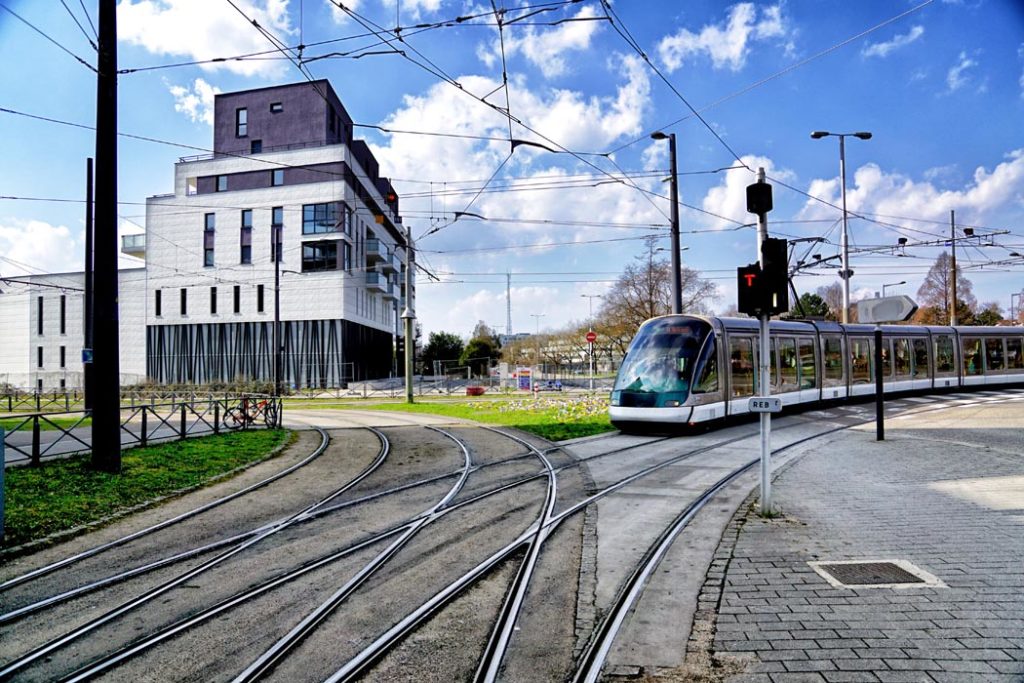 Tram au Neudorf, Strasbourg