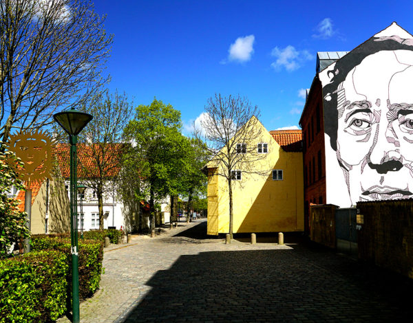 Portrait d’HC Andersen à Odense