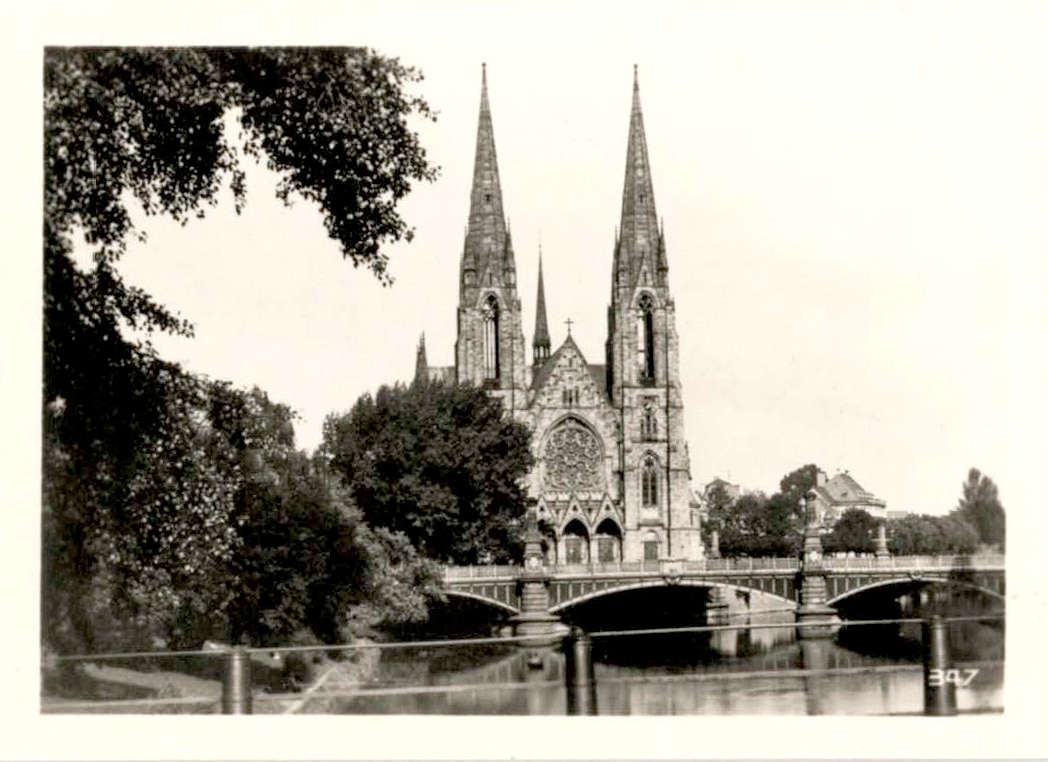 L'église Saint Paul dans les années 1950