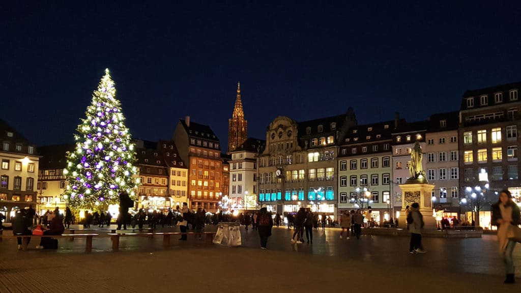 Grand Sapin de Noël à Strasbourg