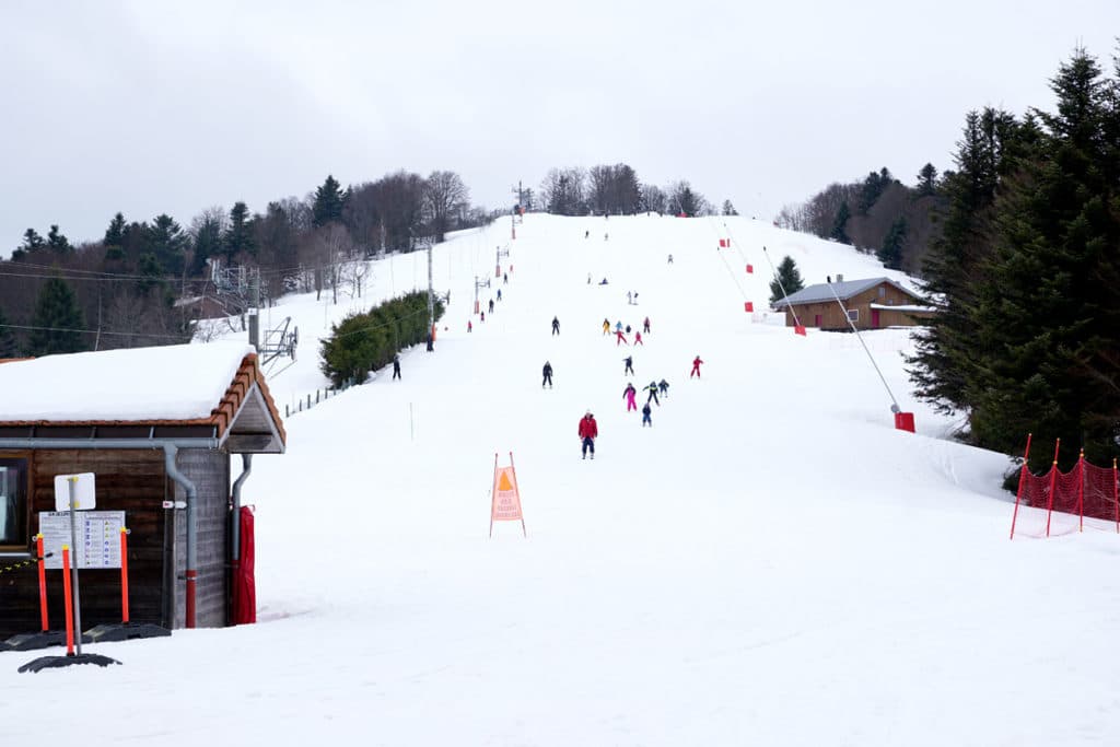 Piste de ski du petit Langenberg