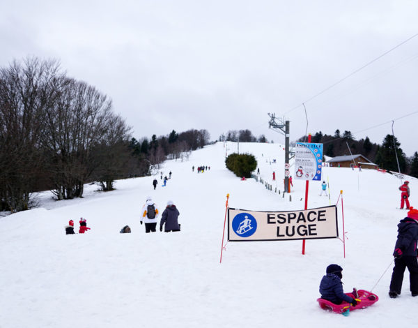 Session de luge au Ballon d’Alsace