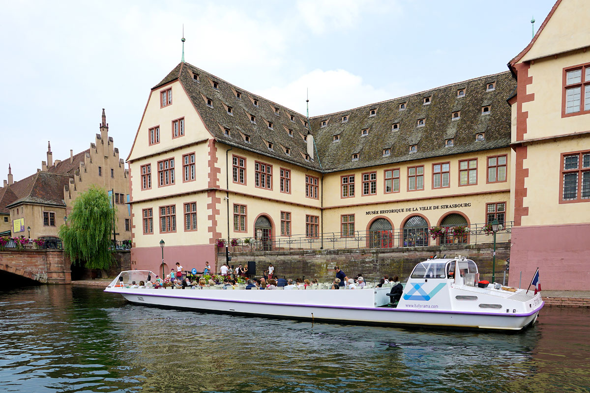 tour en bateau mouche strasbourg