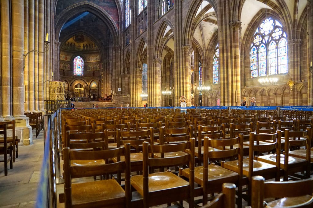 Intérieur de la Cathédrale de Strasbourg