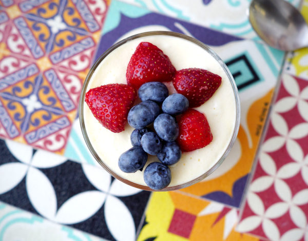 Tiramisu aux fraises sans gluten