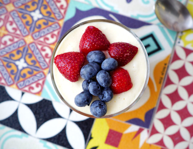 Tiramisu aux fraises sans gluten