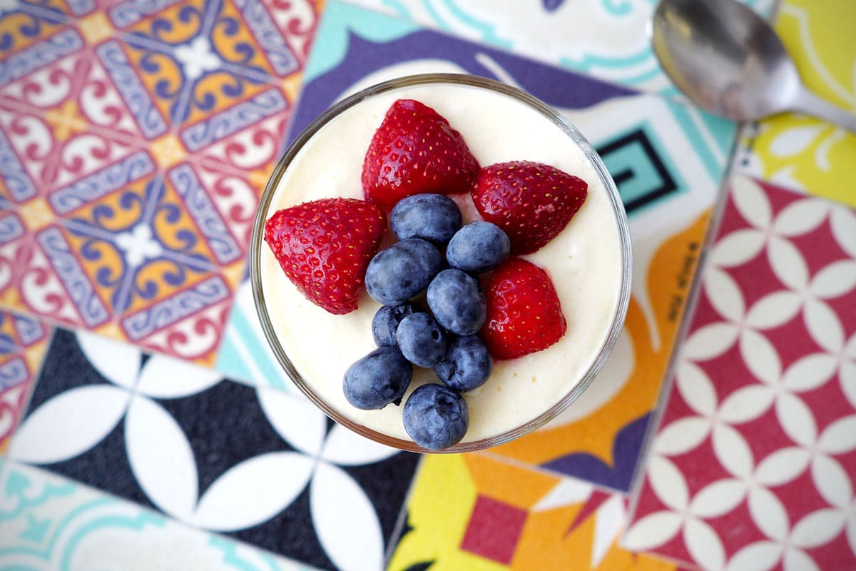 Tiramisu aux fraises sans gluten