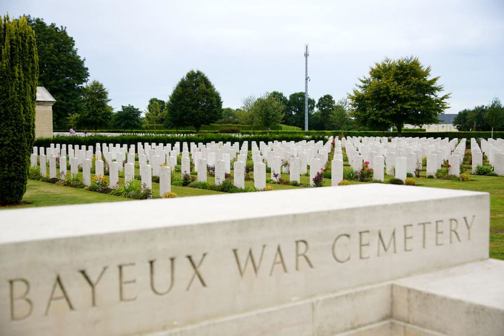 Cimetière militaire anglais de Bayeux