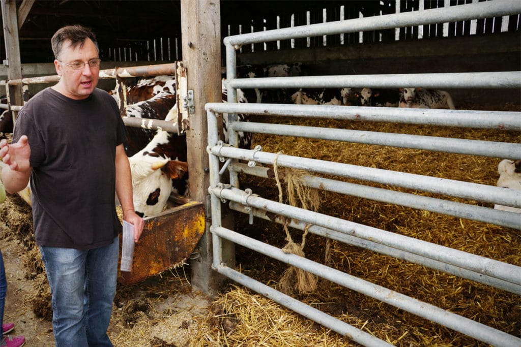 Visite de la ferme de la Haizerie