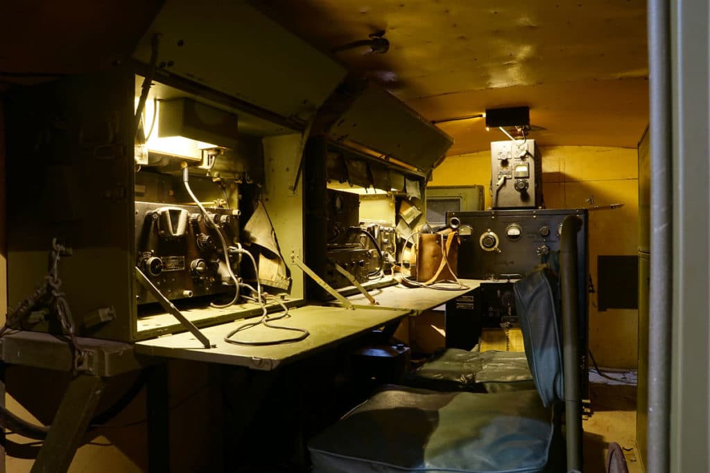 Camion radio au mémorial de Bayeux