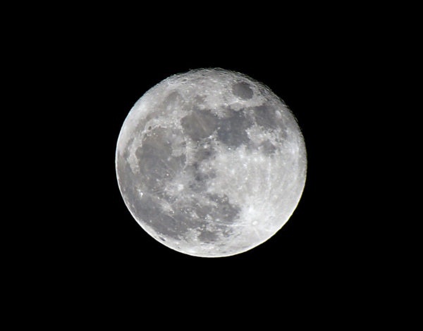 La superlune à Strasbourg