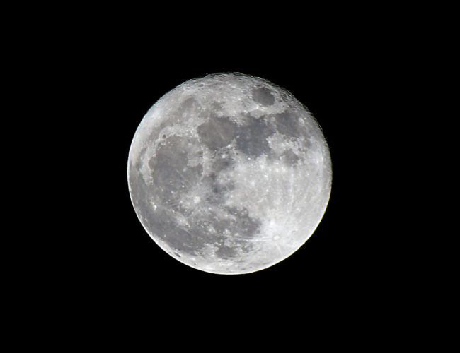 La superlune à Strasbourg