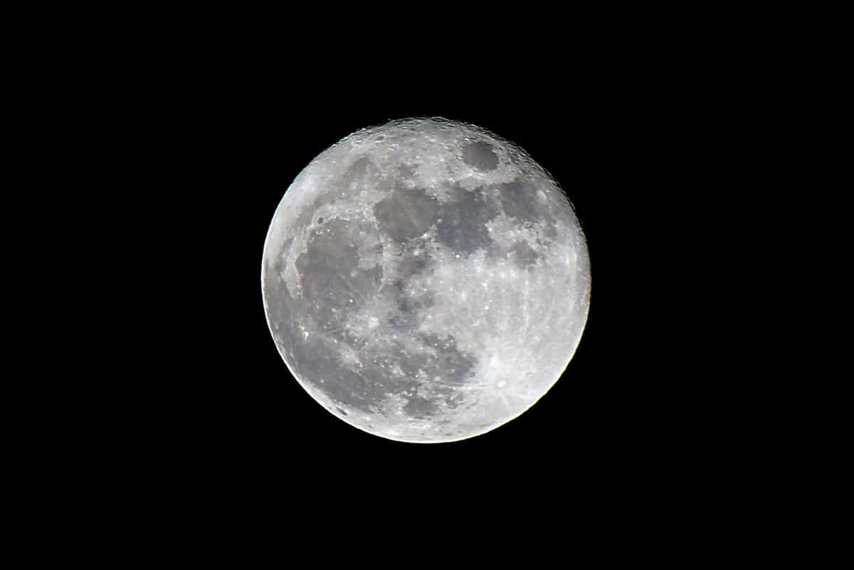 La superlune à Strasbourg