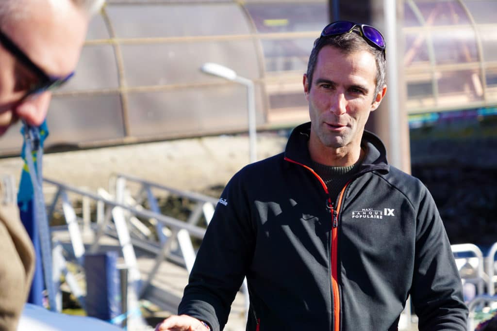 Armel le Cléac'h avant la Route du Rhum