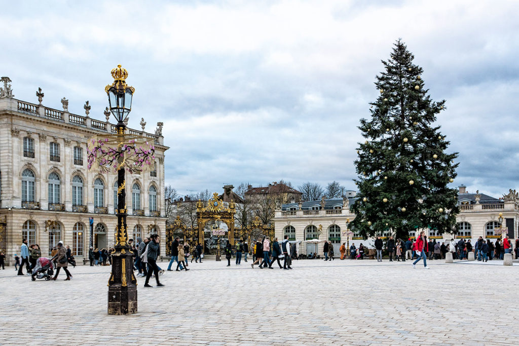 Le sapin sur la place Stanislas