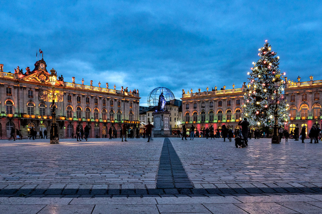 La Place Stanislas illuminée