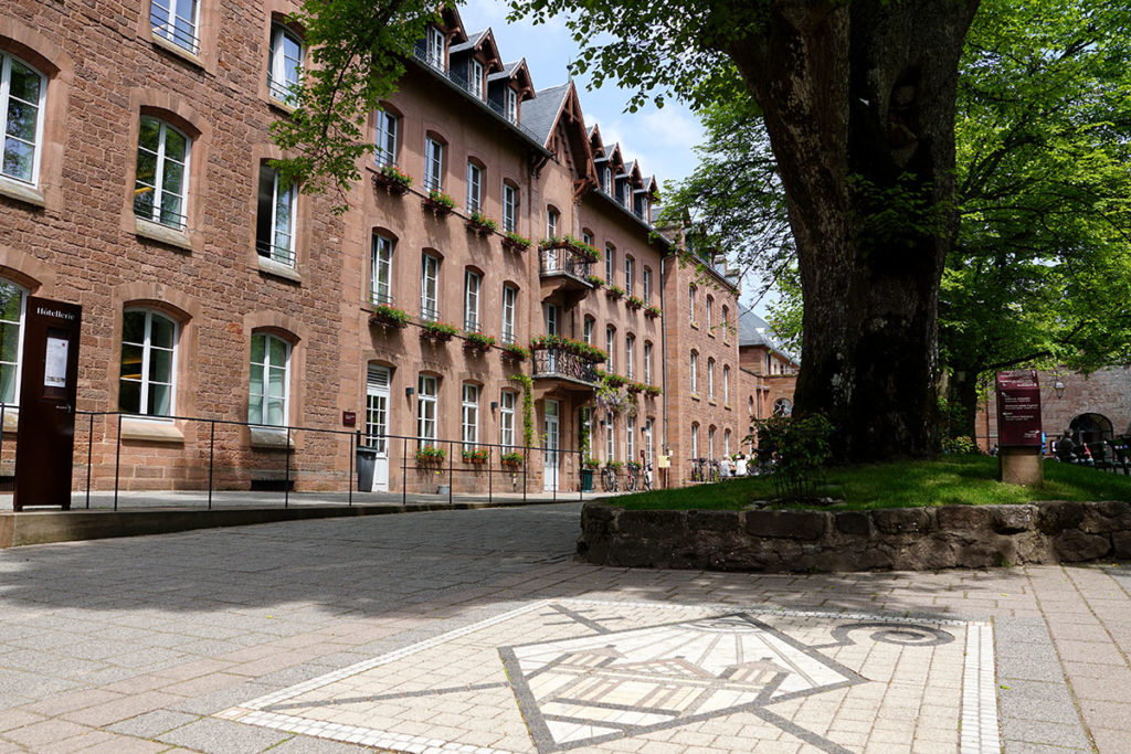 L'abbaye de Hohenbourg au Mont Sainte-Odile