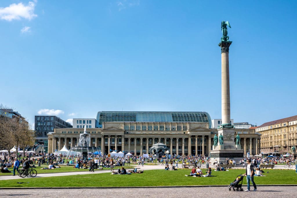 Schlossplatz de Stuttgart