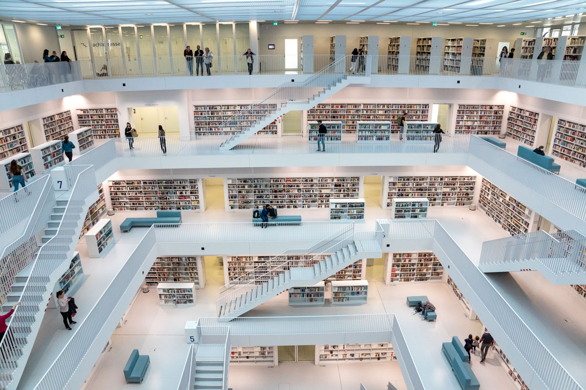 Bibliothèque de Stuttgart - Stadtbibliothek