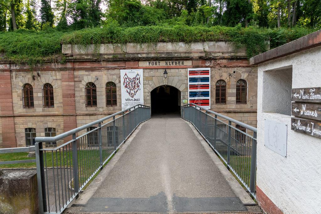 Entrée du Fort Kléber à Wolfisheim