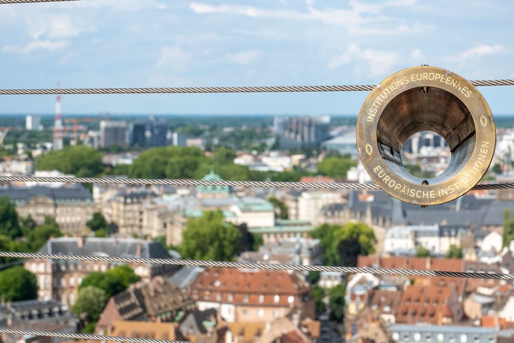 Œilleton vers les institutions européennes de Strasbourg 