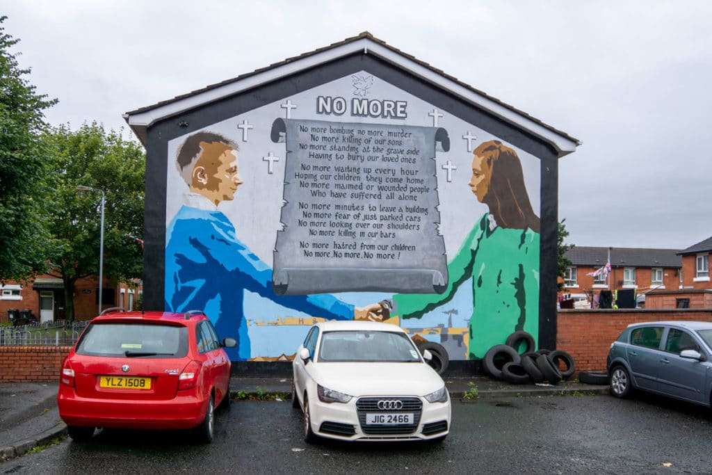 Fresque murale à Belfast