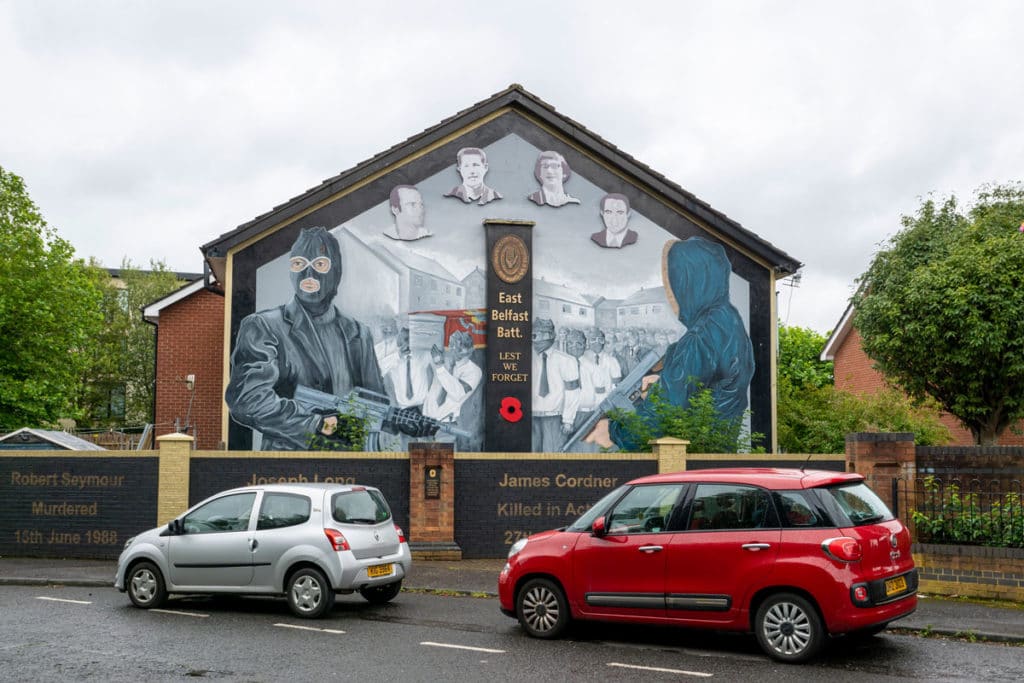 Fresque murale Belfast