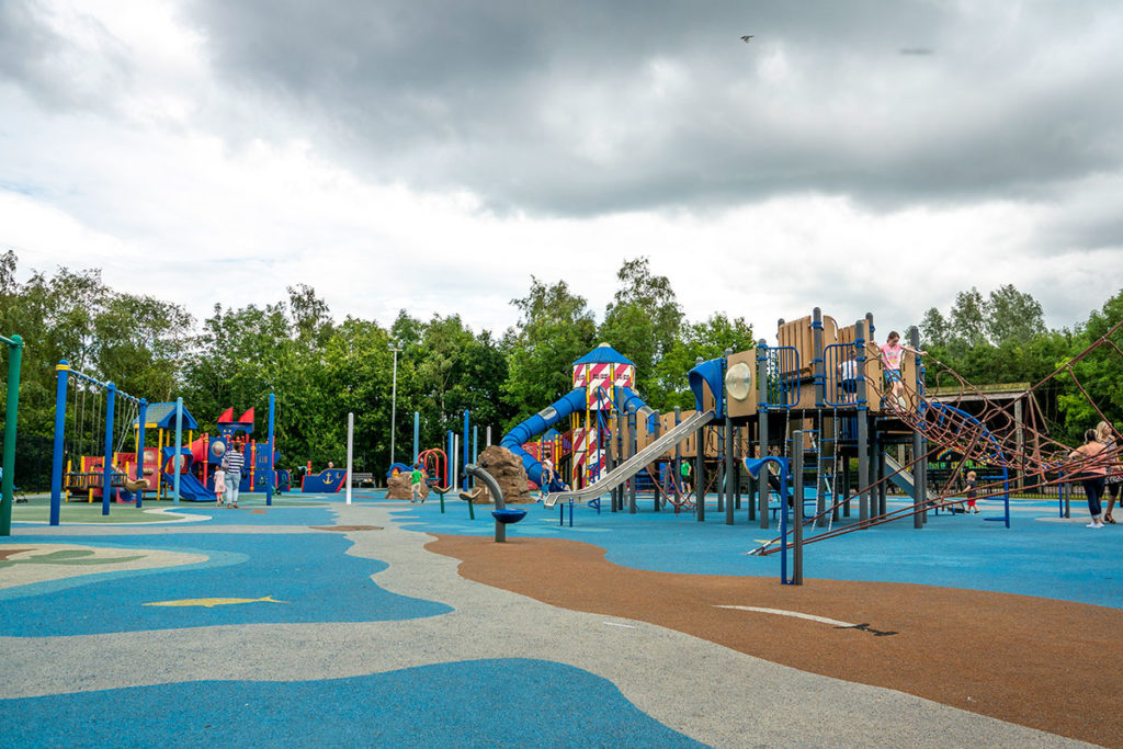 Aire de jeux pour les enfants à Carnfunnock