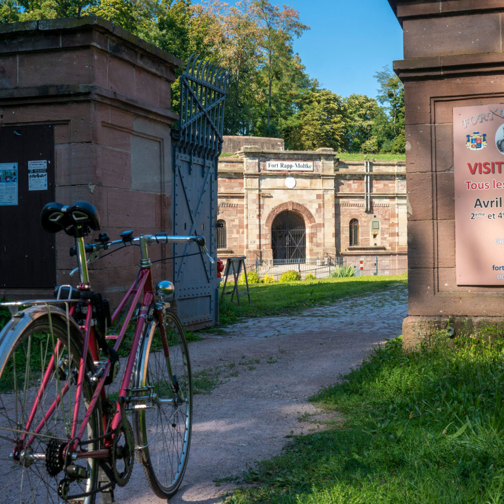 Le Fort Rapp à Reichstett à vélo