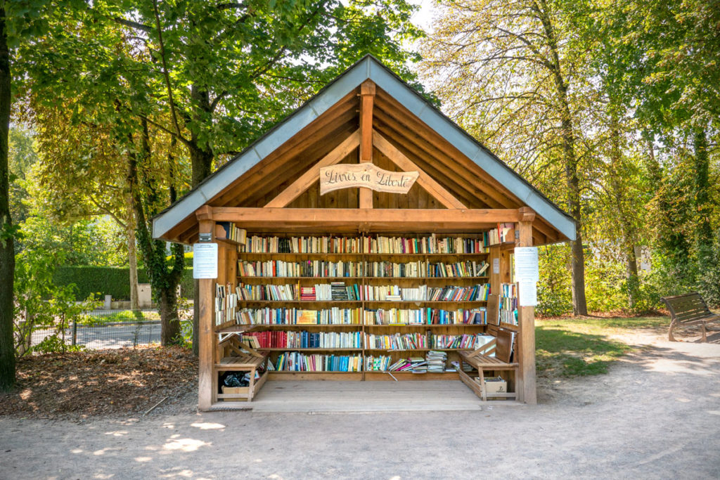 Cabane à livres - Les livres en liberté