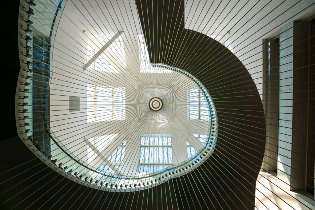 Escalier de la BNU de Strasbourg