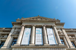 Façade de la BNU de Strasbourg
