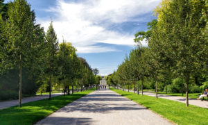 Le parc de l’Orangerie à Strasbourg