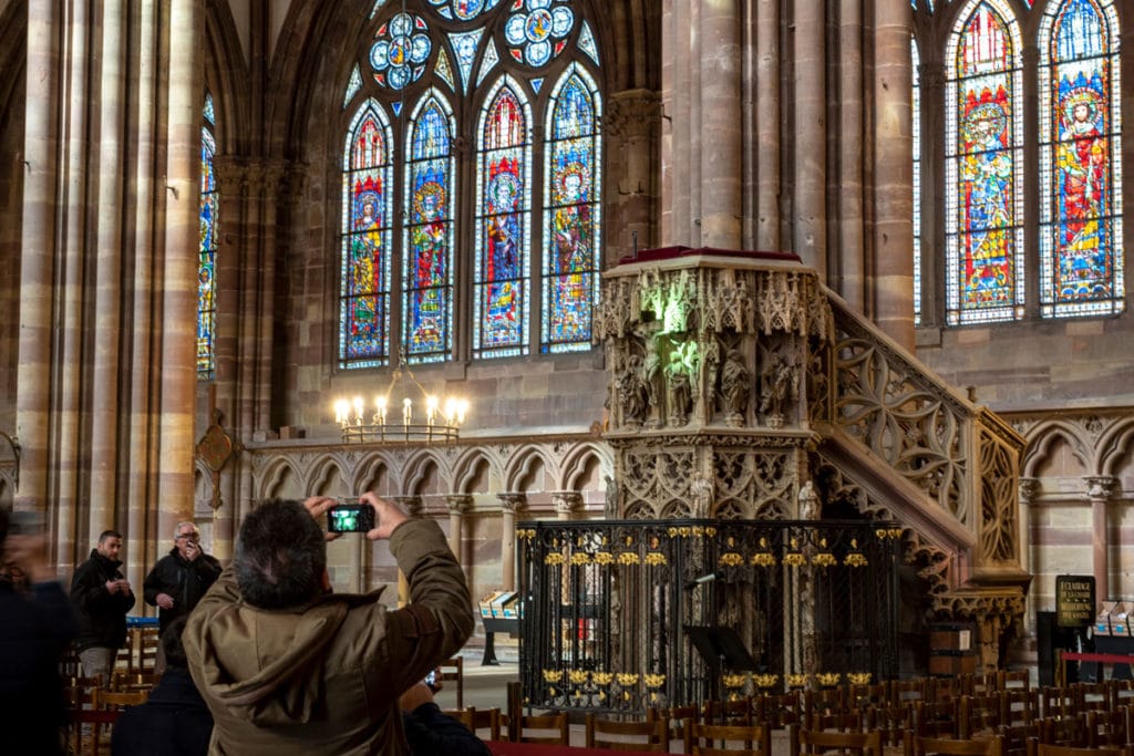 Rayon vert de la cathédrale de Strasbourg