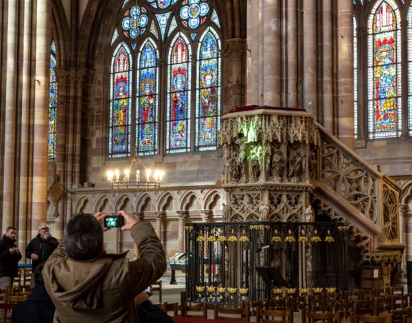 Le rayon vert de la cathédrale de Strasbourg