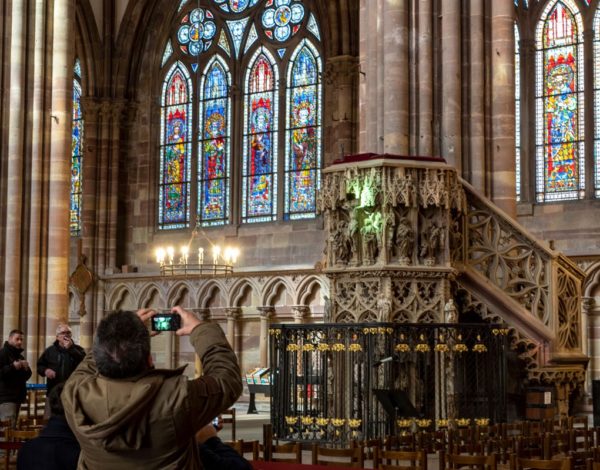 Le rayon vert de la cathédrale de Strasbourg