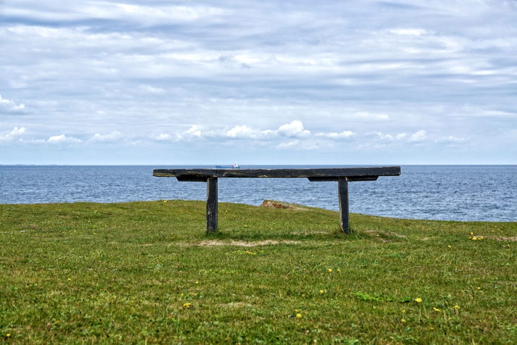 Boat on the bench