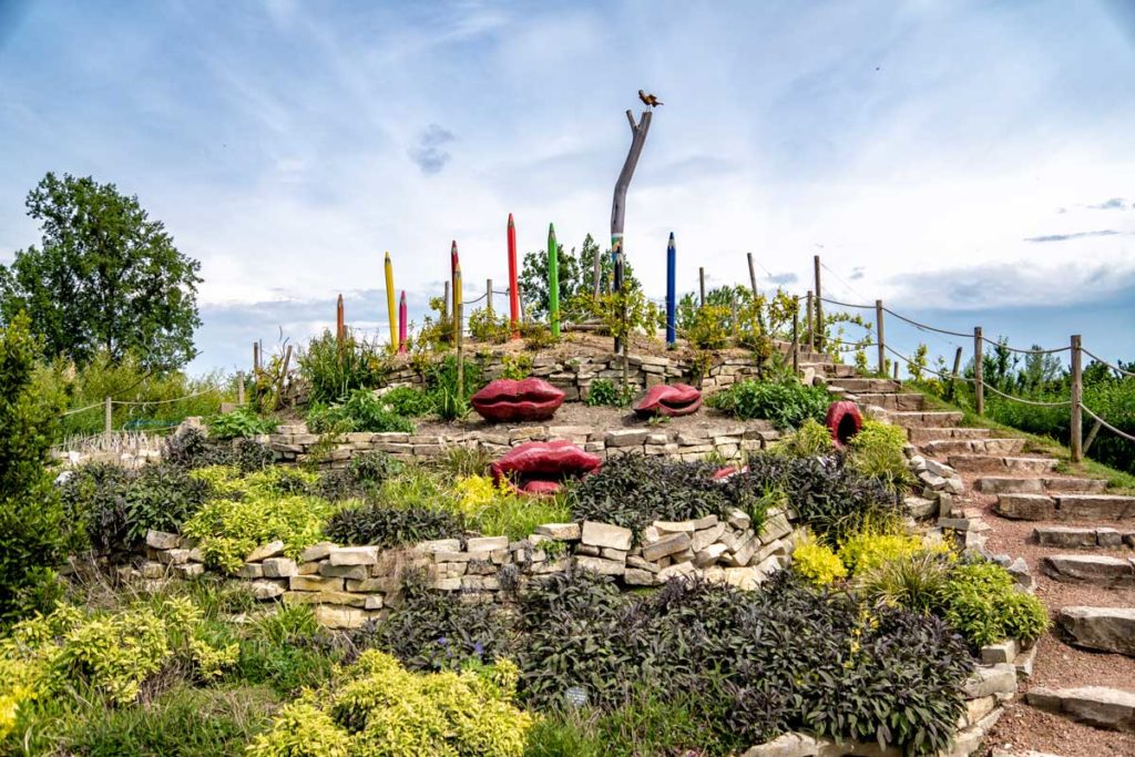 Jardin des droits de l'homme au jardin des deux rives