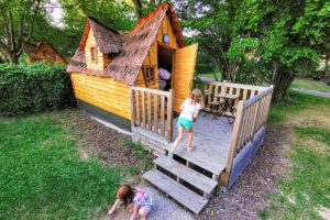 Cabane insolite au camping de Mulhouse