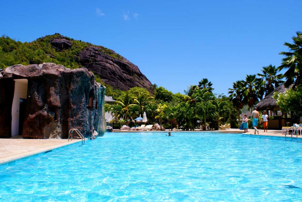 Piscine du domaine de la Réserve à Praslin