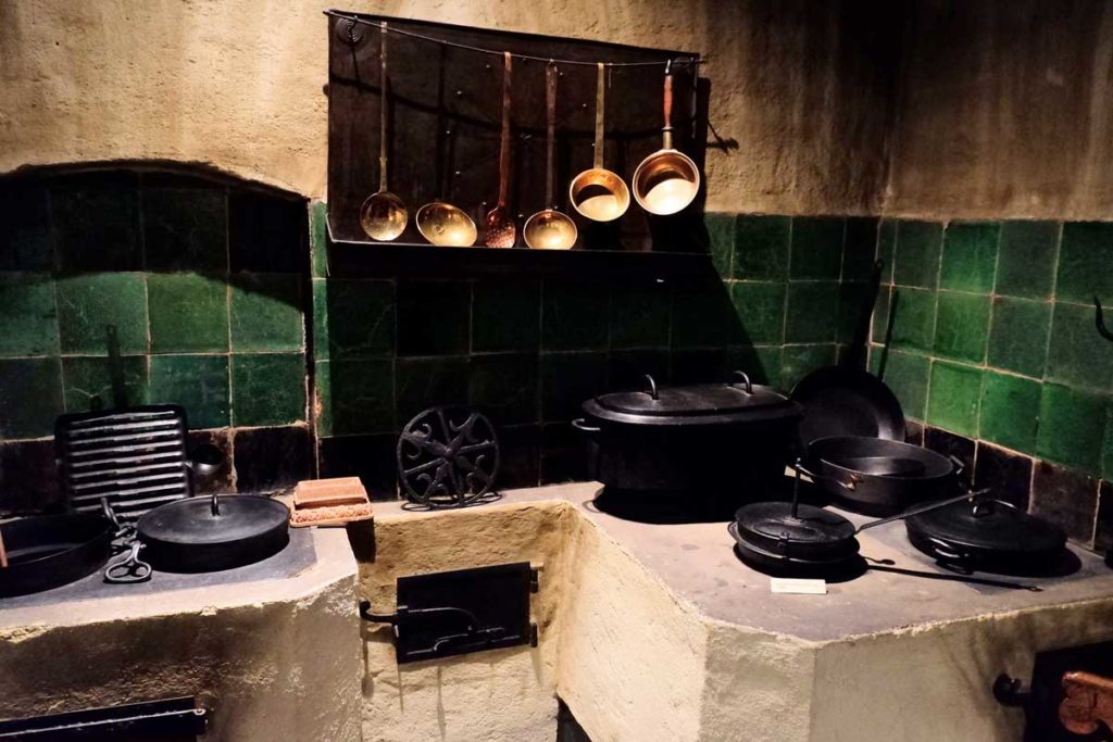 Cuisine dans le musée alsacien de Strasbourg