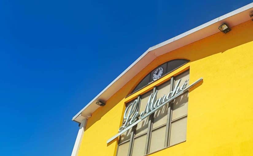 Halles du marché canal couvert à Mulhouse