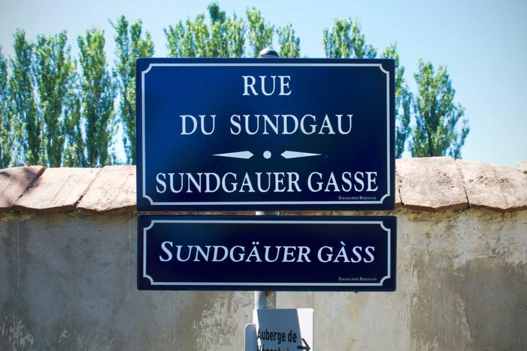 Rue du Sundgau à l'Ecomusée d'Alsace