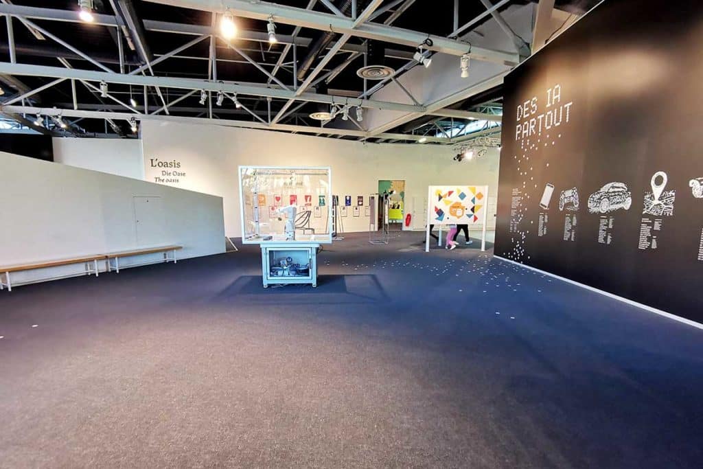Le Vaisseau vide en attendant une nouvelle exposition
