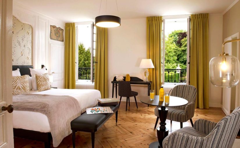 Chambre au château Saint Gilles près de Bayeux