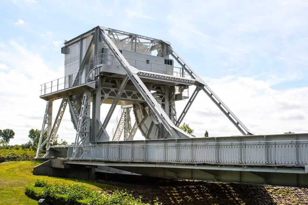 Pegasus Bridge, le pont libéré par les parachutistes anglais pendant la seconde guerre mondiale