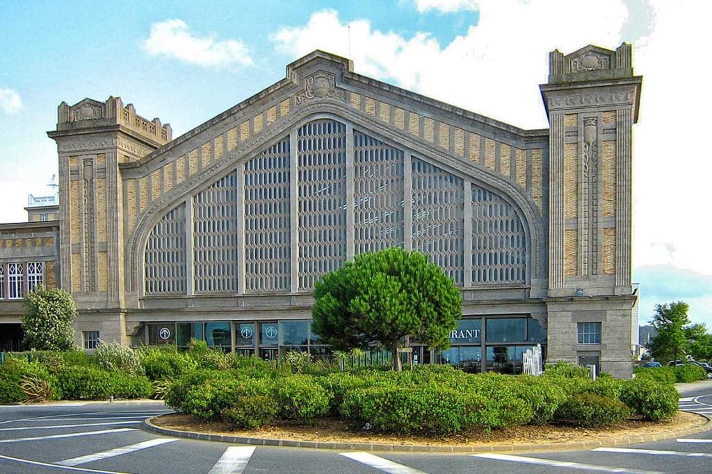 Cité de la Mer à Cherbourg, ancienne gare maritime du Titanic