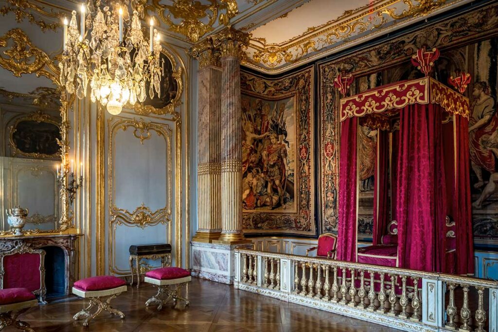 Chambre royale de Louis XV au Palais Rohan de  Strasbourg
