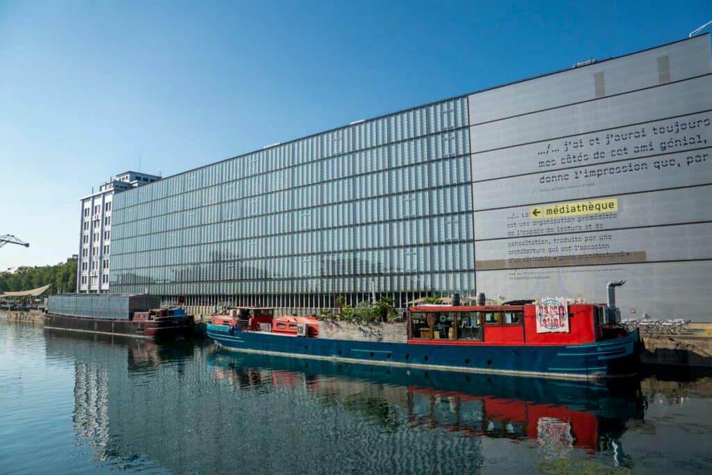 La Médiathèque Malraux pendant les Docks de l'été