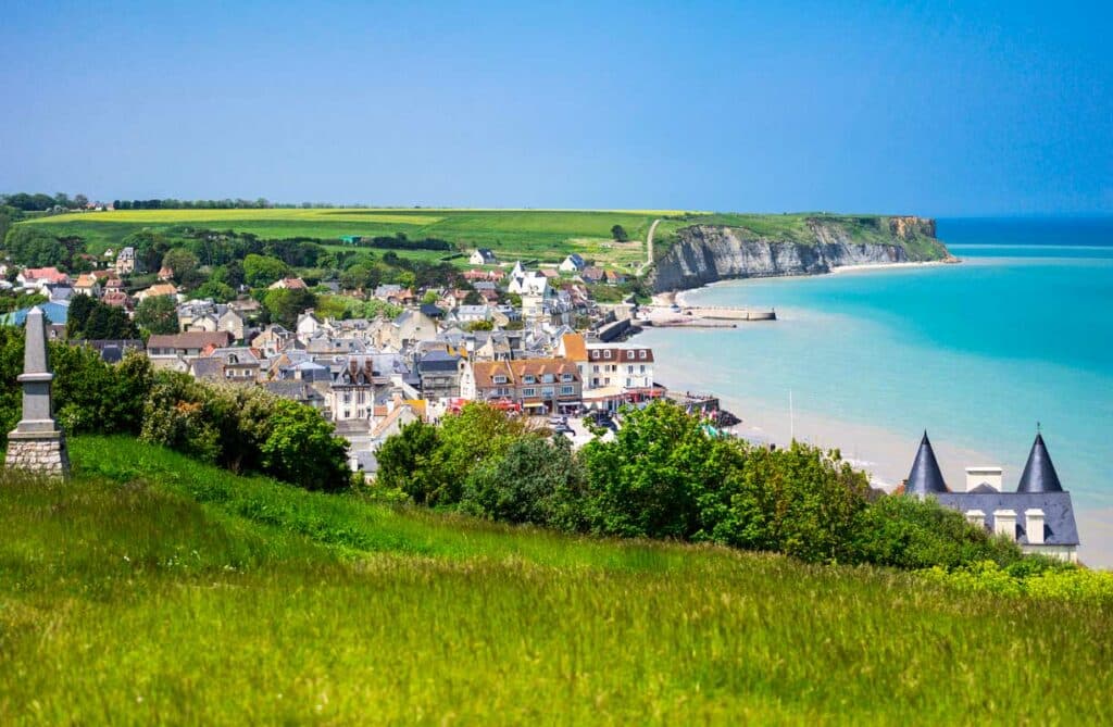 La station balnéaires d'Arromanches près de Bayeux